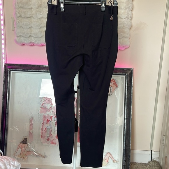 Black Slim Fit Pants Tommy Hilfiger suit pants - Picture 4 of 6